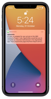 Worker App - Inductions - 003 - offsite induction - text alert-min
